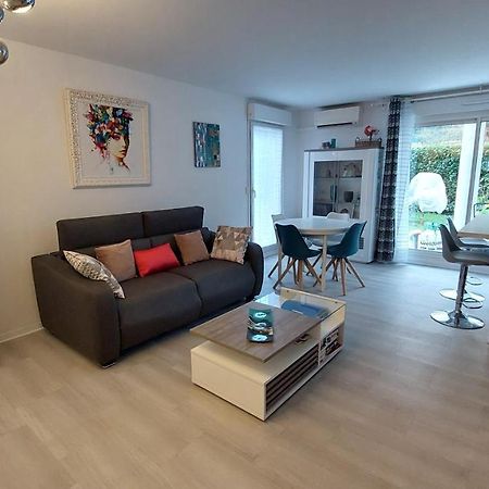 Charmant Appartement Residentiel Avec Terrasse, Jardin Privatif Et Piscine A Cannes Кан Екстериор снимка